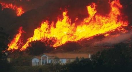 APTOPIX Spain Wildfire